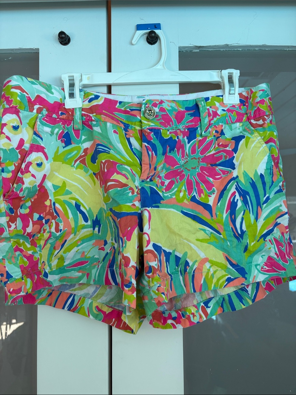 Lilly Pulitzer Multicolor Floral Print Shorts